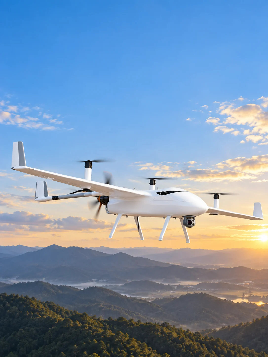 Thermal VTOL UAV